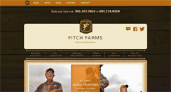 Desktop Screenshot of fitchfarms.com